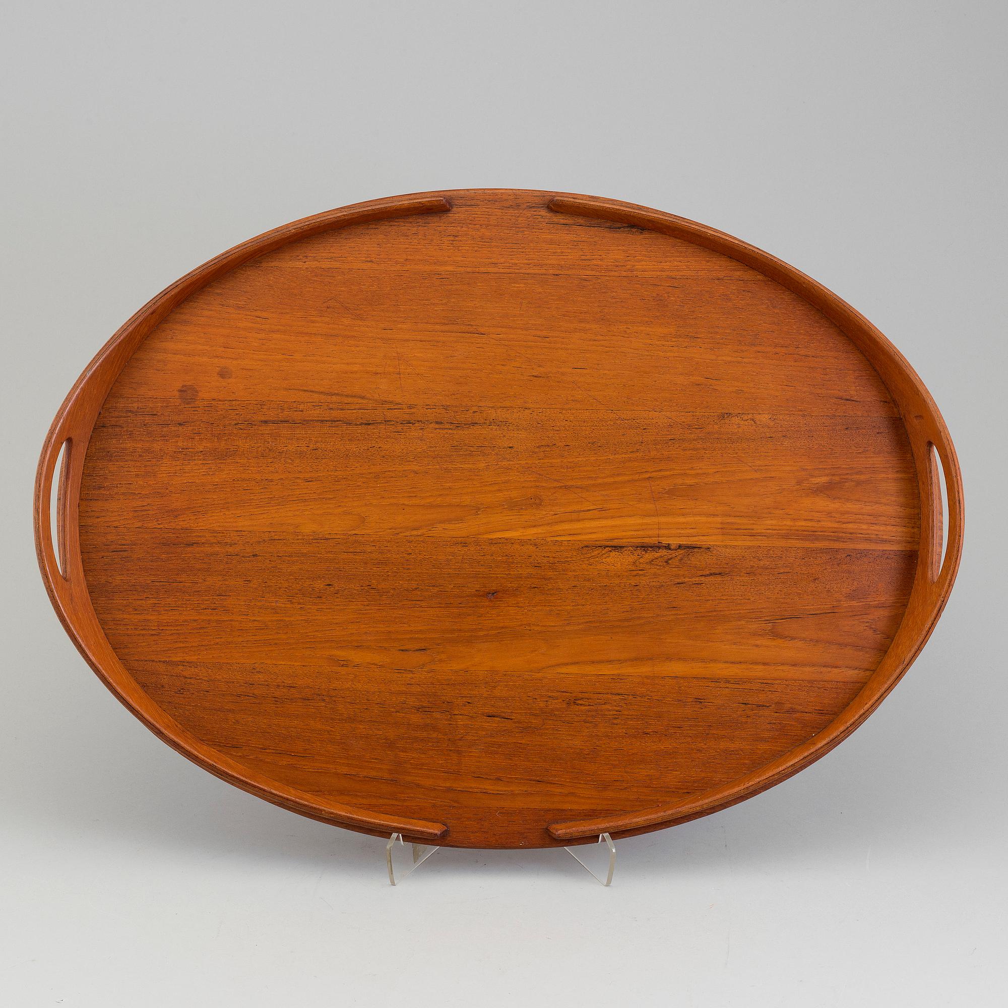 A teak tray from Dansk Designs, Denmark, 1960's.
