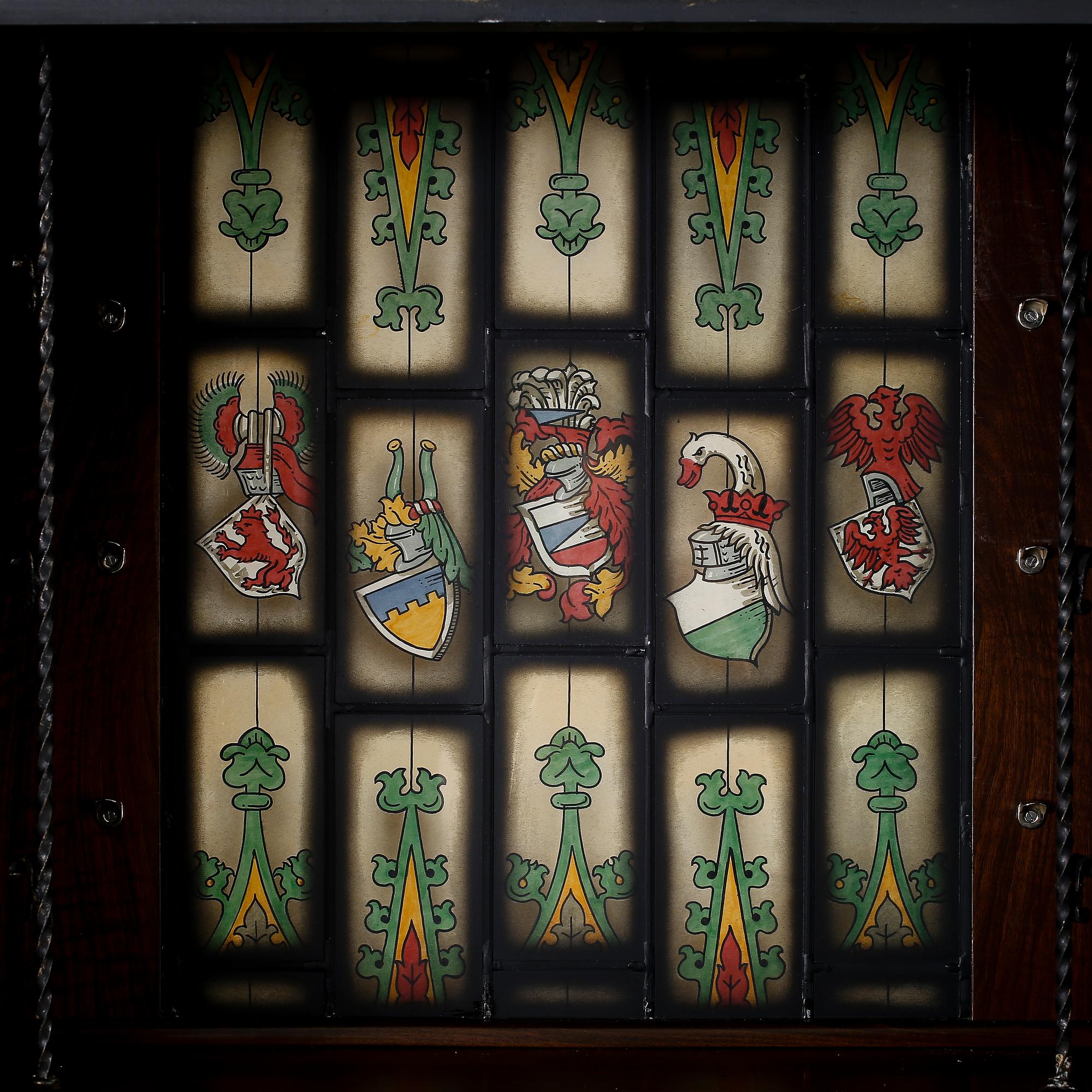 BARSKÅP, barockstil, 1900-talets andra hälft.