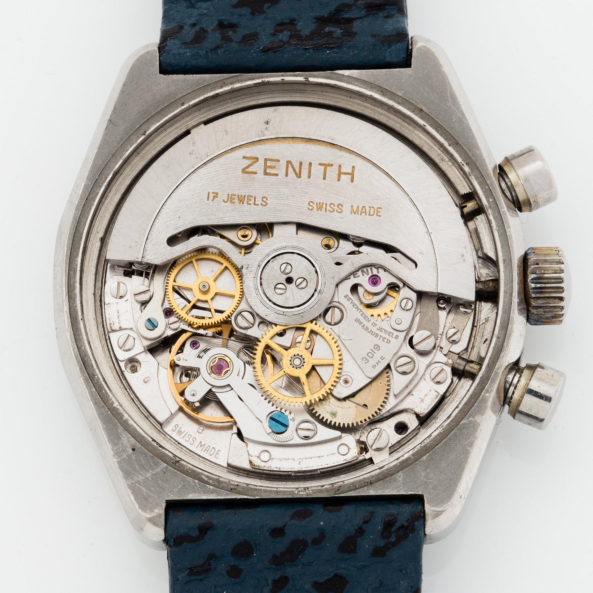 ZENITH, El Primero, chronograph.