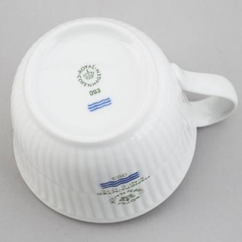 A Royal Copenhagen 'Fluted Signature' service, (36 pc).