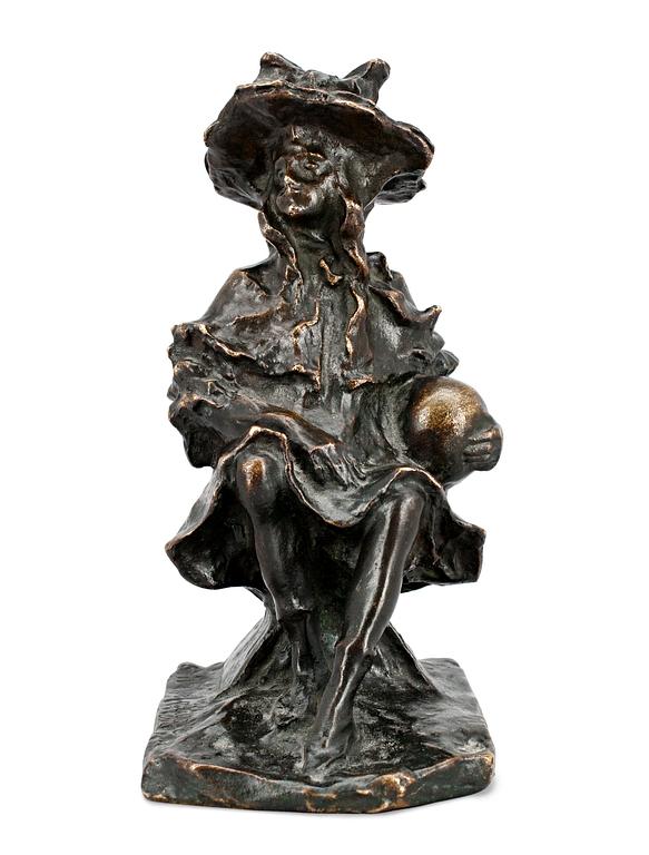 Vladimir Osipovic Perelman, A GIRL AND A BALL.