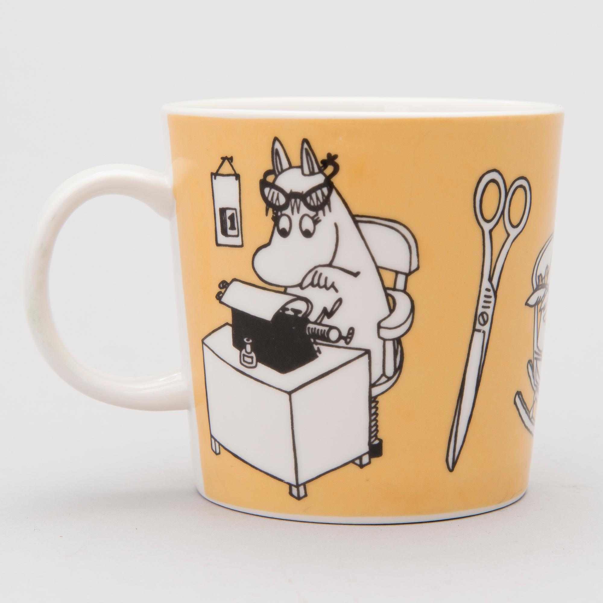 TOVE JANSSON, MUUMIMUKI, posliinia, Arabia, tuotannossa 1996–2002.