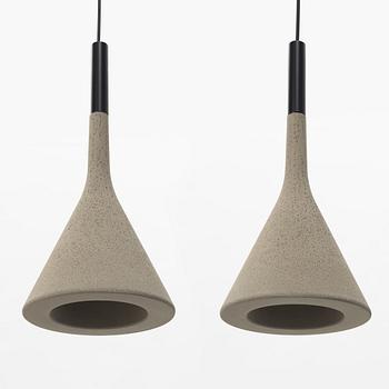 Taklampor, ett par, "Aplomb", Foscarini.