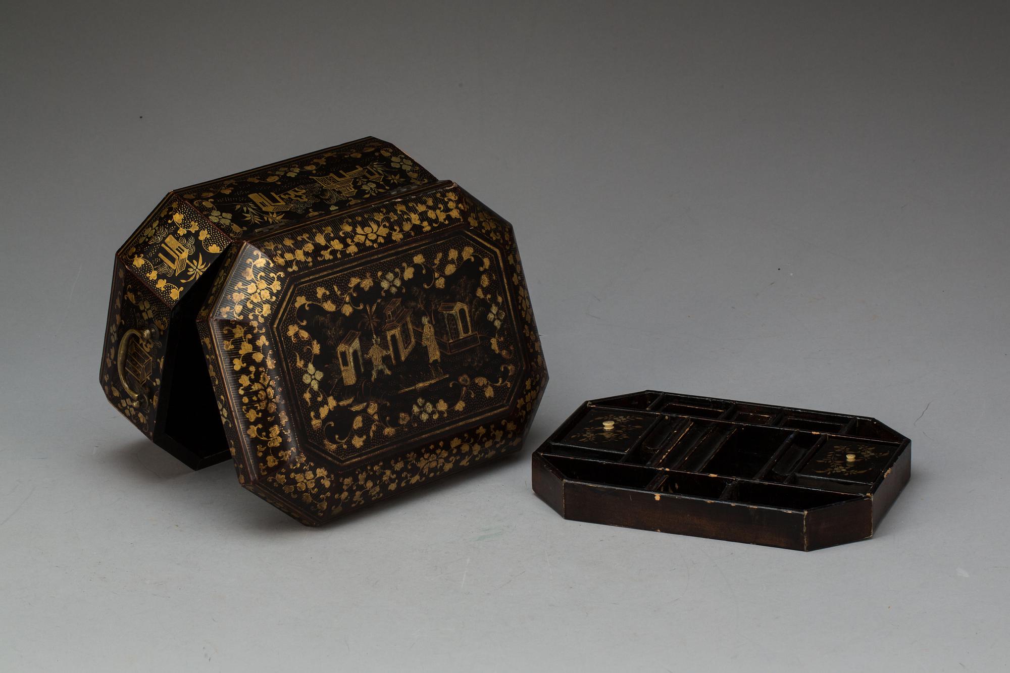 SYSKRIN, Kina, lackarbete 1800-tal.