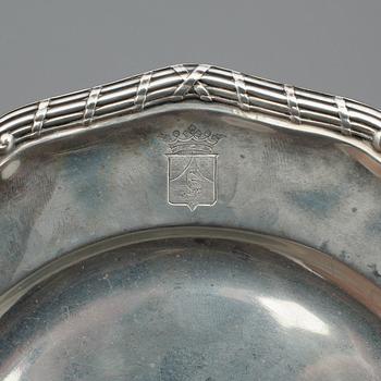 FAT, ett par, silver, K. Anderson, Stockholm 1915. Totvikt ca 340 gram.