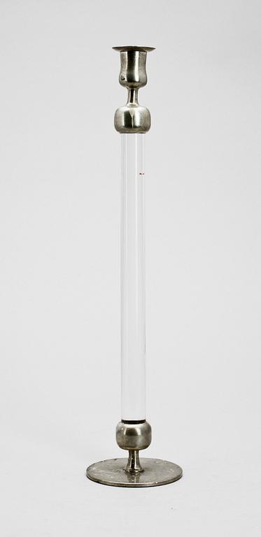 LJUSSTAKE, tenn o plexiglas, Estrid Ericson/Josef Frank, Svenskt Tenn, formgiven 1960-talet.