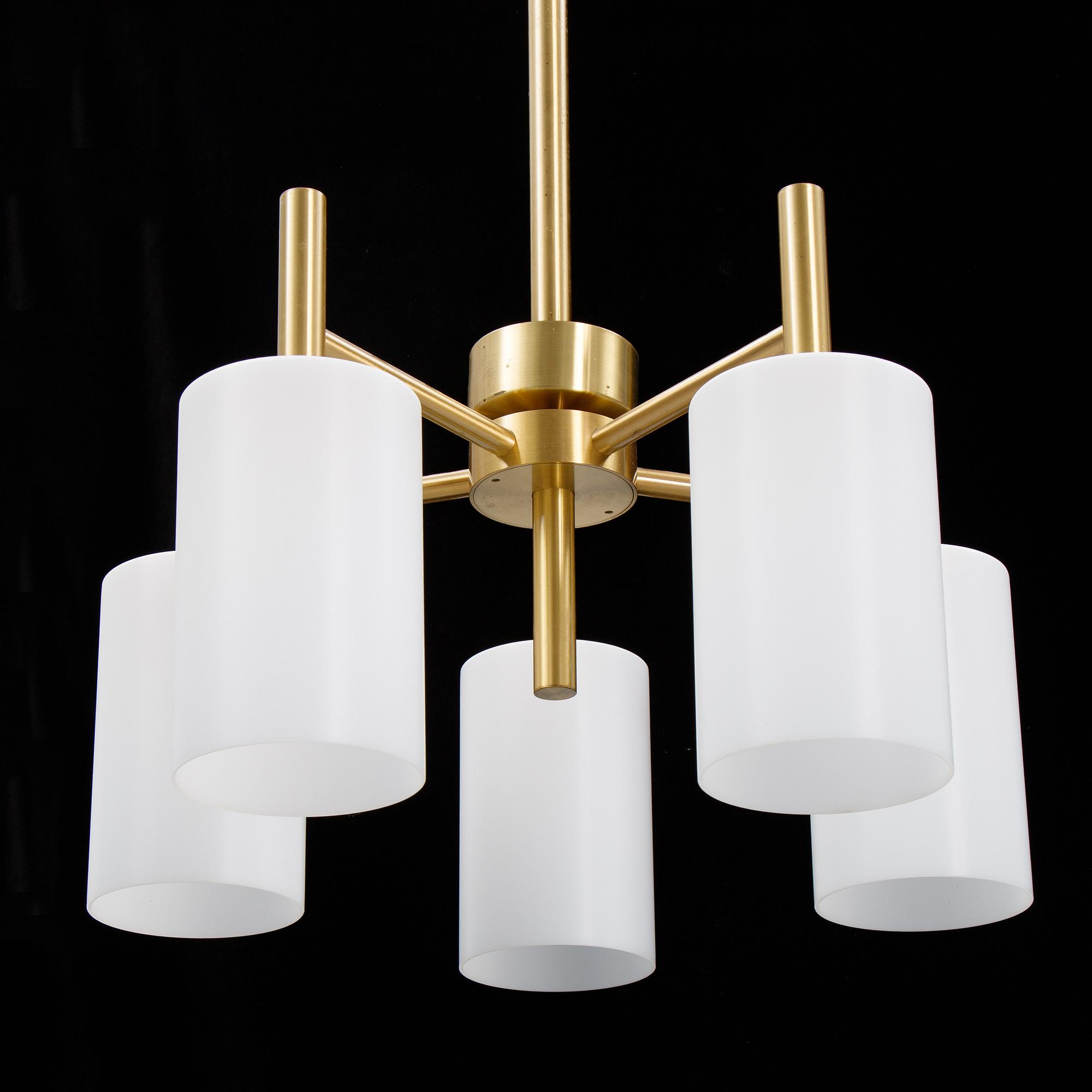 Uno & ÖSten Kristiansson, ceiling lamp, Luxus, second half of the 20th century.