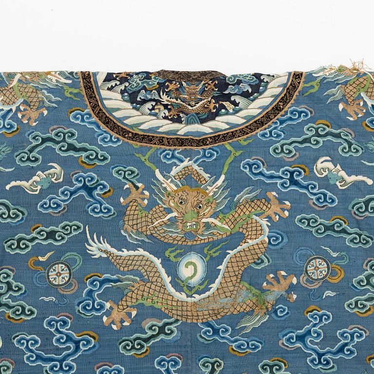 Rock, siden. Qingdynastin, 1800-tal.