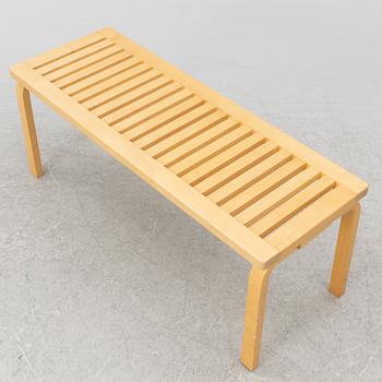 Alvar Aalto, A model 153A bench, Artek 1990s.