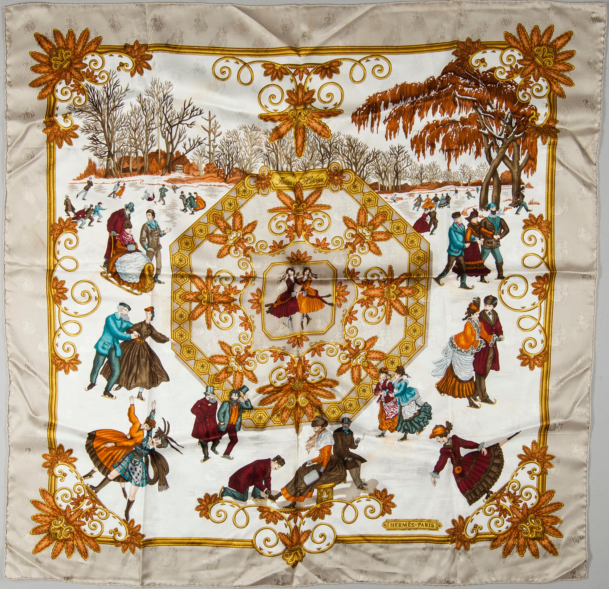 SCARF, "Joies d'Hiver", Hermès.