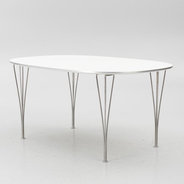 Bruno Mathsson & Piet Hein, dining table, ‘Superellips’, Fritz Hansen, Denmark, 2008.