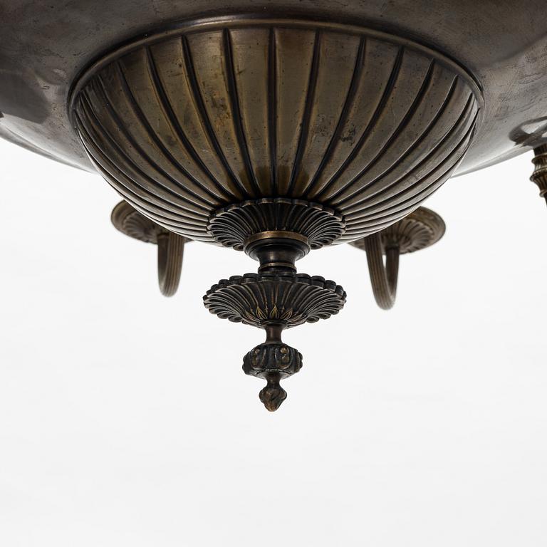 An Empire style ceiling, light, early 20th Century.