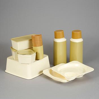 PICKNICKSET, "Taffel Friluftsservis", Sigvard Bernadotte för Husqvarna. Formgiven 1959.