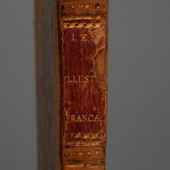 BOK. "Les Illustres Francais", Paris, 1700/1800-tal.