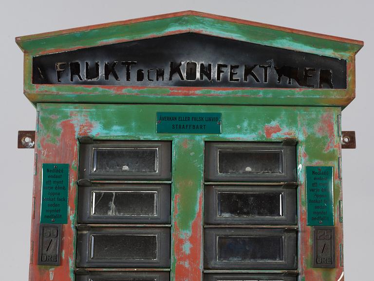 VARUAUTOMAT, 1930-tal.