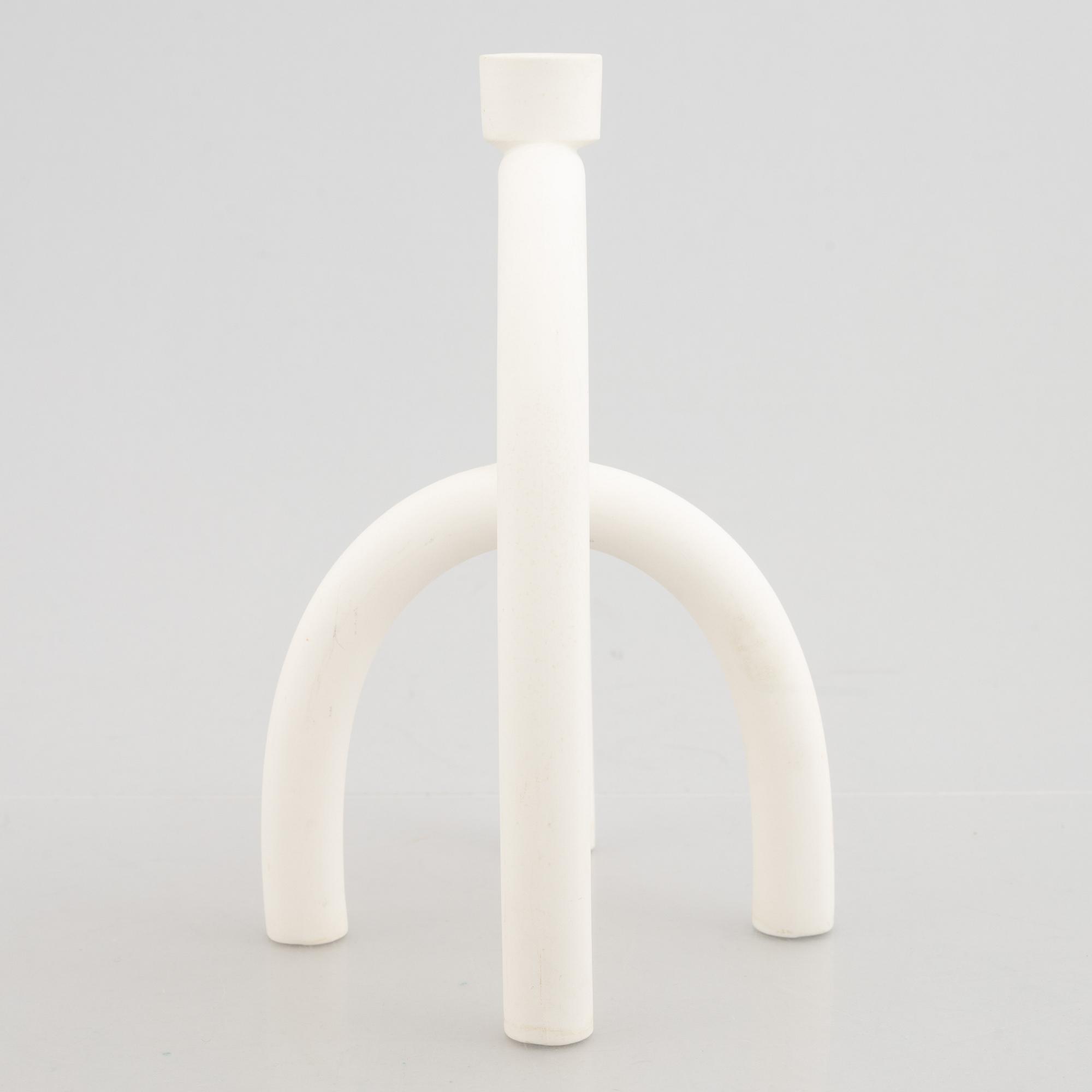 Pia Törnell, ljusstake, "Arcus", Rörstrand, 1990-tal.