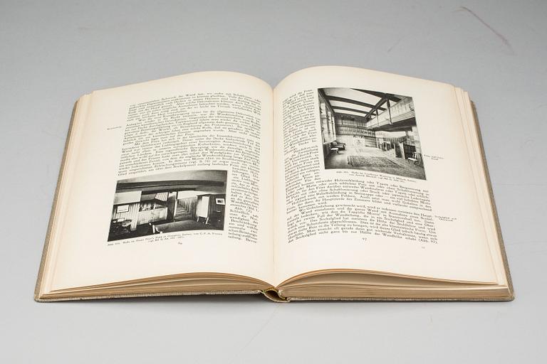 BÖCKER, 3 vol. "Das englische Haus..." av Hermann Muthesius, Berlin 1905-10.