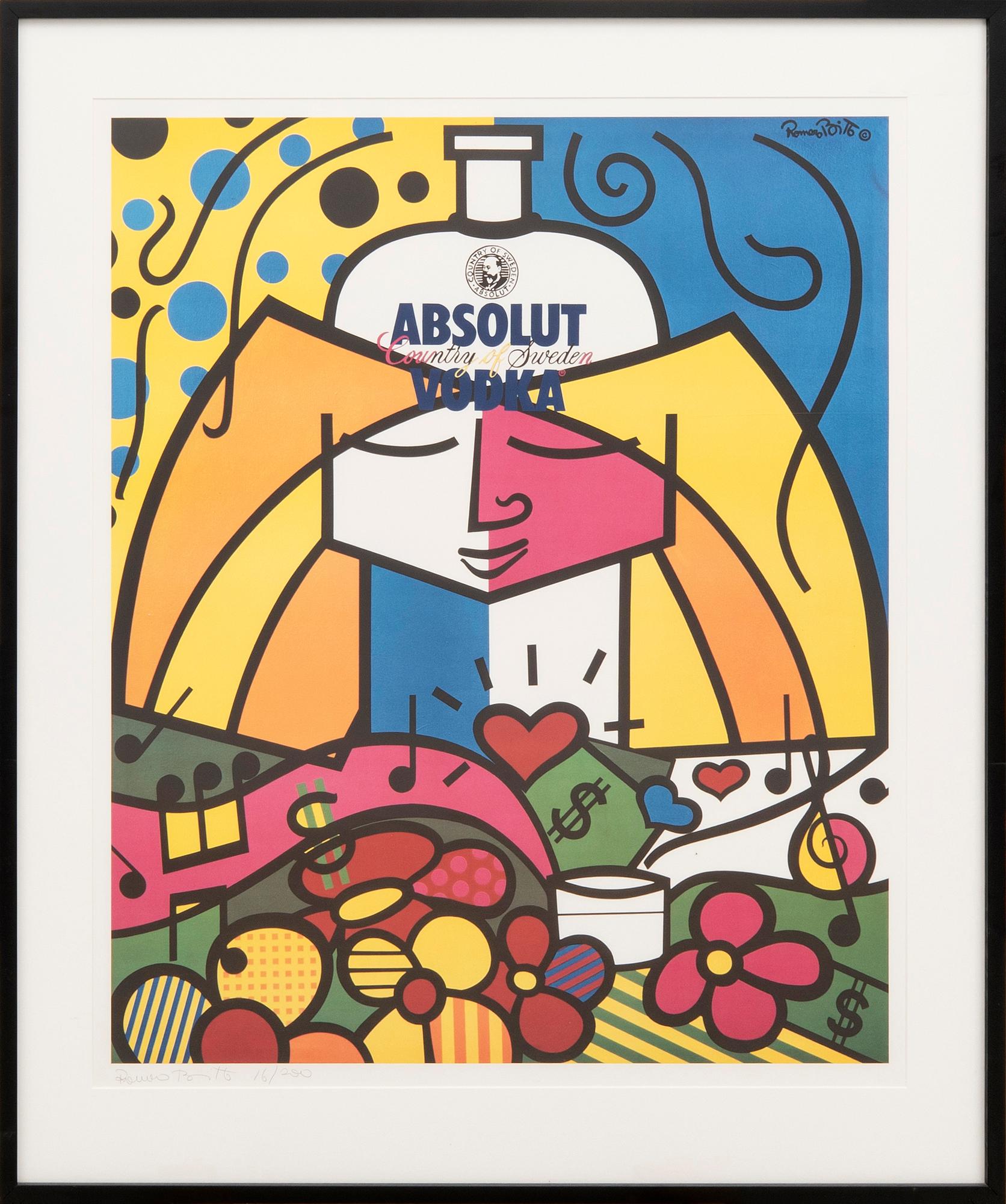 Romero Britto, Absolut Vodka.