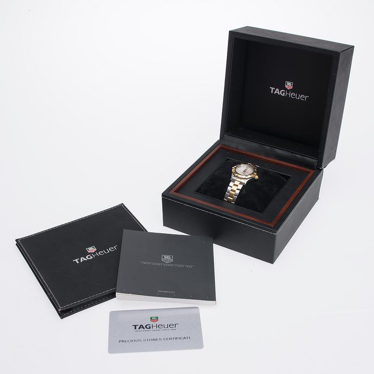 ARMBANDSUR, dam, Tag Heuer Aquaracer 300m, stål. Original box, manual.