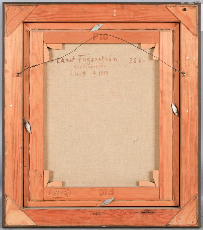 IVAN LINDHÉ, olja på duk, sign.