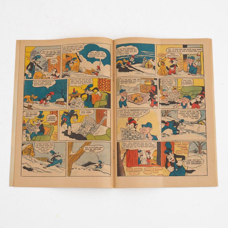 Comic book, "Kalle Anka & Co" No. 12, 1950.