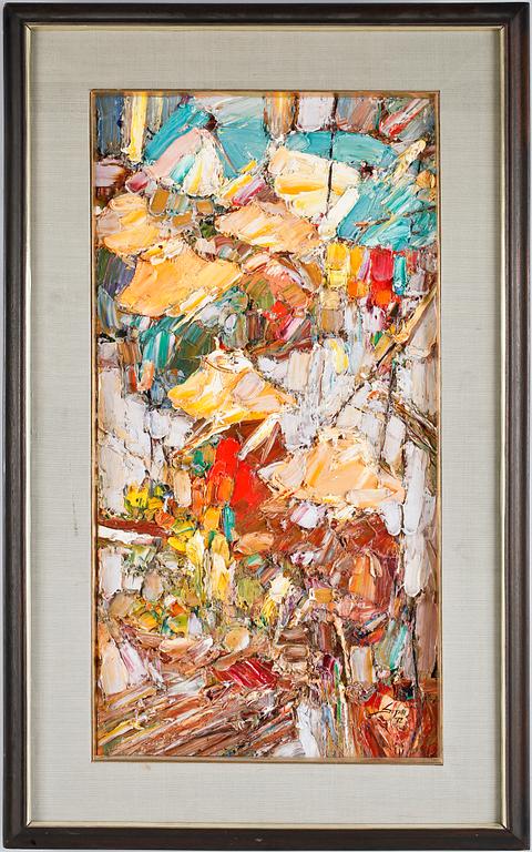 SUJARIT HIRANKUL, olja på duk, sign o dat 72.