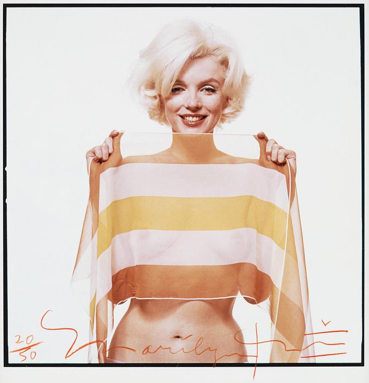 Bert Stern, "Marilyn Monroe Cover Girl", 1962.