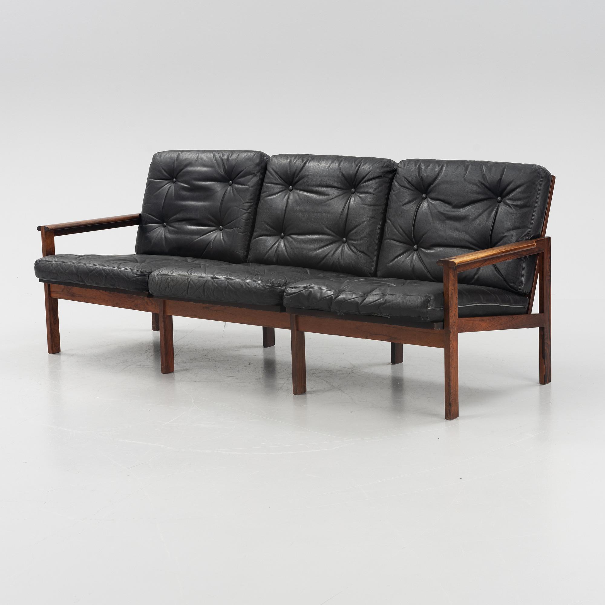 Illum Wikkelsö, soffa, "Capella", Eilersen, 1960-tal.