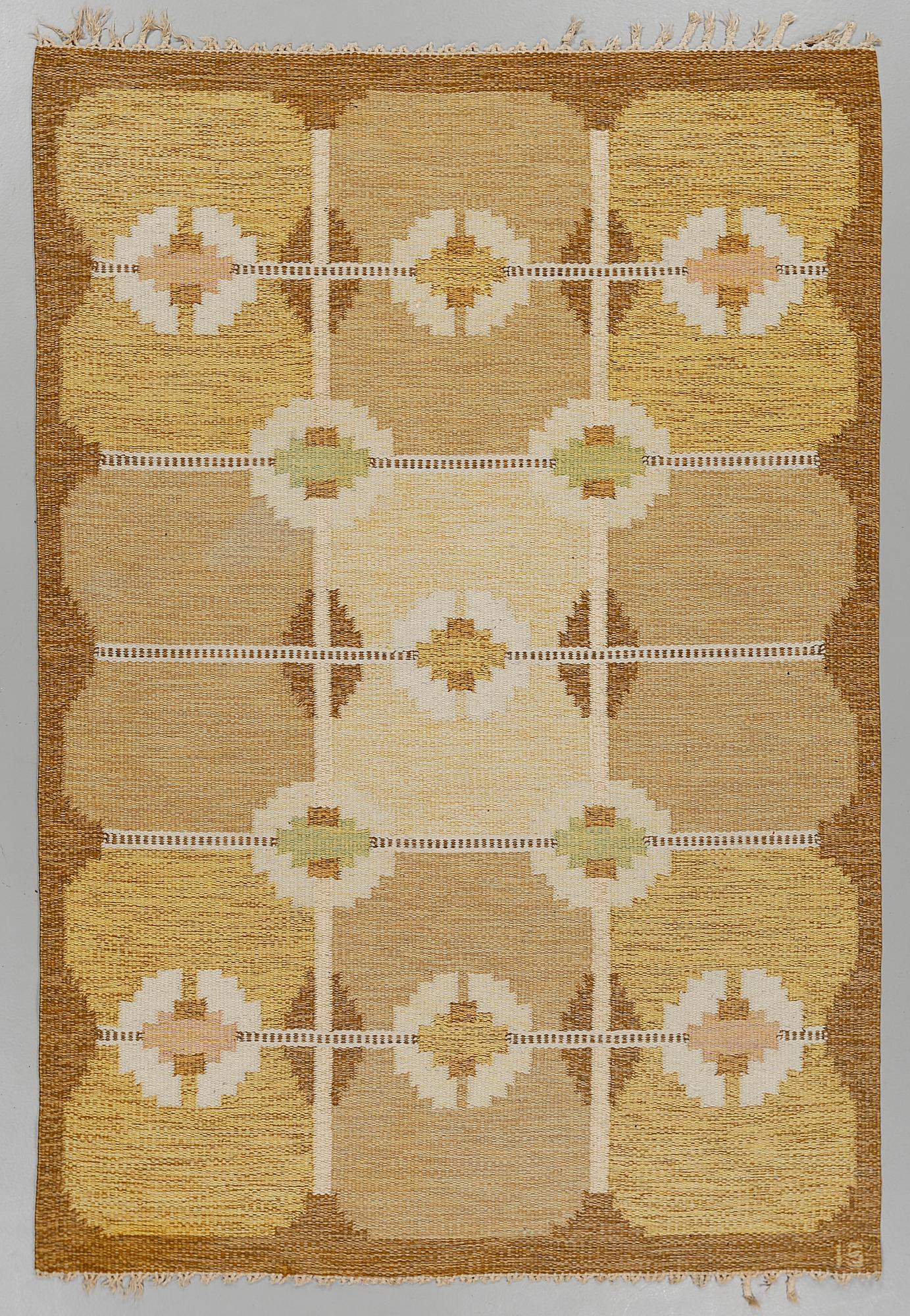 MATTA, rölakan, Ingegerd Silow, 203 x 136 cm, 1900-talets andra hälft.