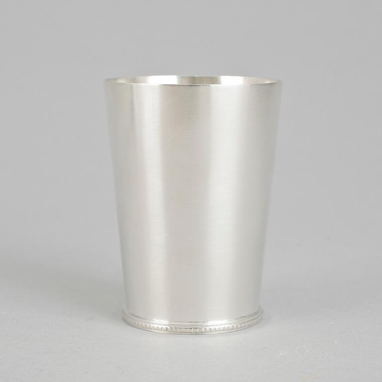 BÄGARE, silver, Wiwen Nilsson, Lund, 1947, vikt ca 131g.