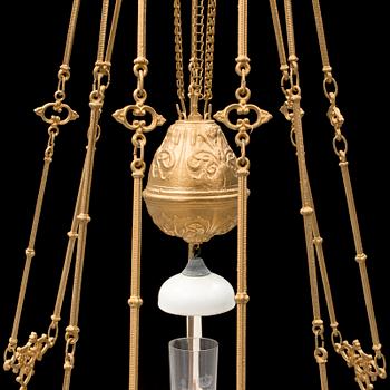 A late 19th century chandelier.