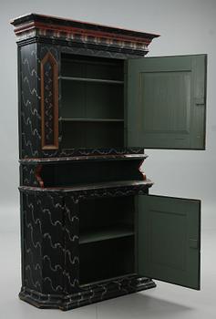 SKÅP, allmoge. Hälsingland, Järvsö. 1800-tal.