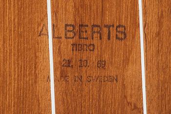 BÄNK, Alberts Tibro 1969, stämpelmärkt.