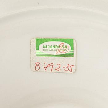 A pair of table lamps, Miranda, Sweden, later part of the 20th Century.