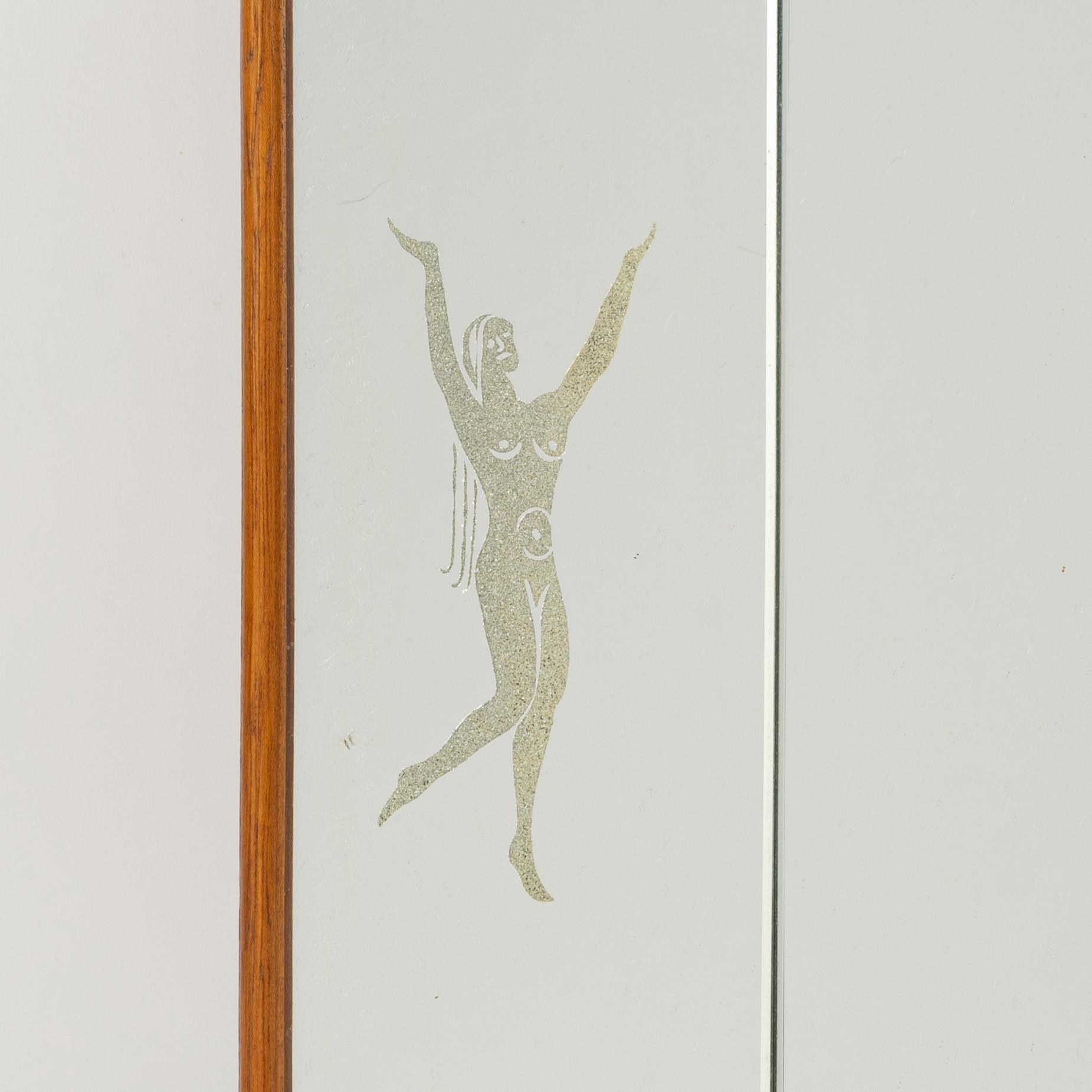 Spegel, Swedish Modern, 1900-talets mitt.