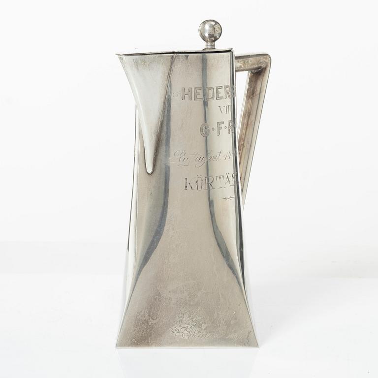 C.G. Hallberg, Kanna, silver, jugend, Stockholm 1904.