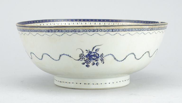 SKÅL, porslin, Kina, 1800-tal.