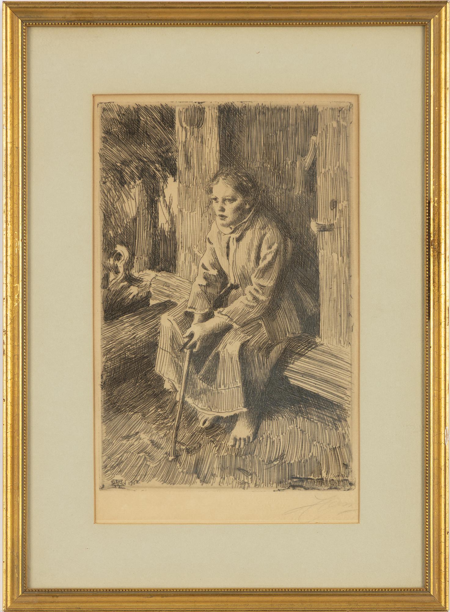 Anders Zorn, "Vallkullans söndag”.