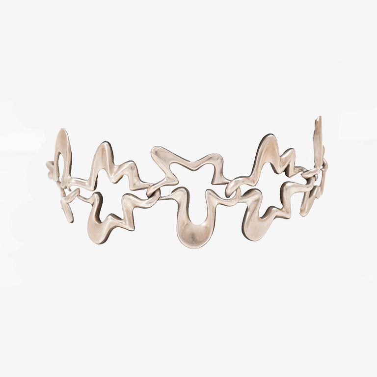 Henning Koppel, armband "Splash" silver för Georg Jensen Danmark.