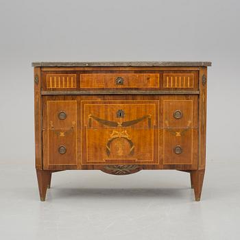 BYRÅ, gustaviansk, 1700-talets slut/ 1800-talets början.