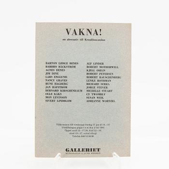 Invitation cards, approx. 130 pcs. Anders Tornberg Gallery.