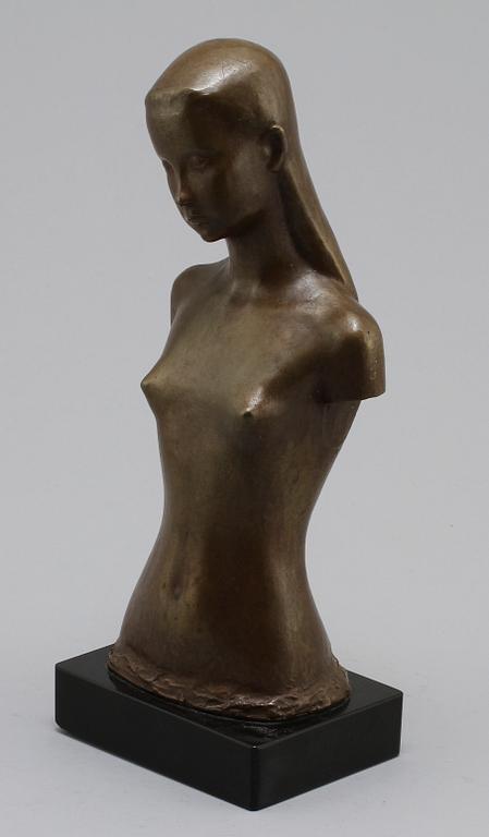 GUNNAR NILSSON, skulptur, brons, sign o numr 12/12.
