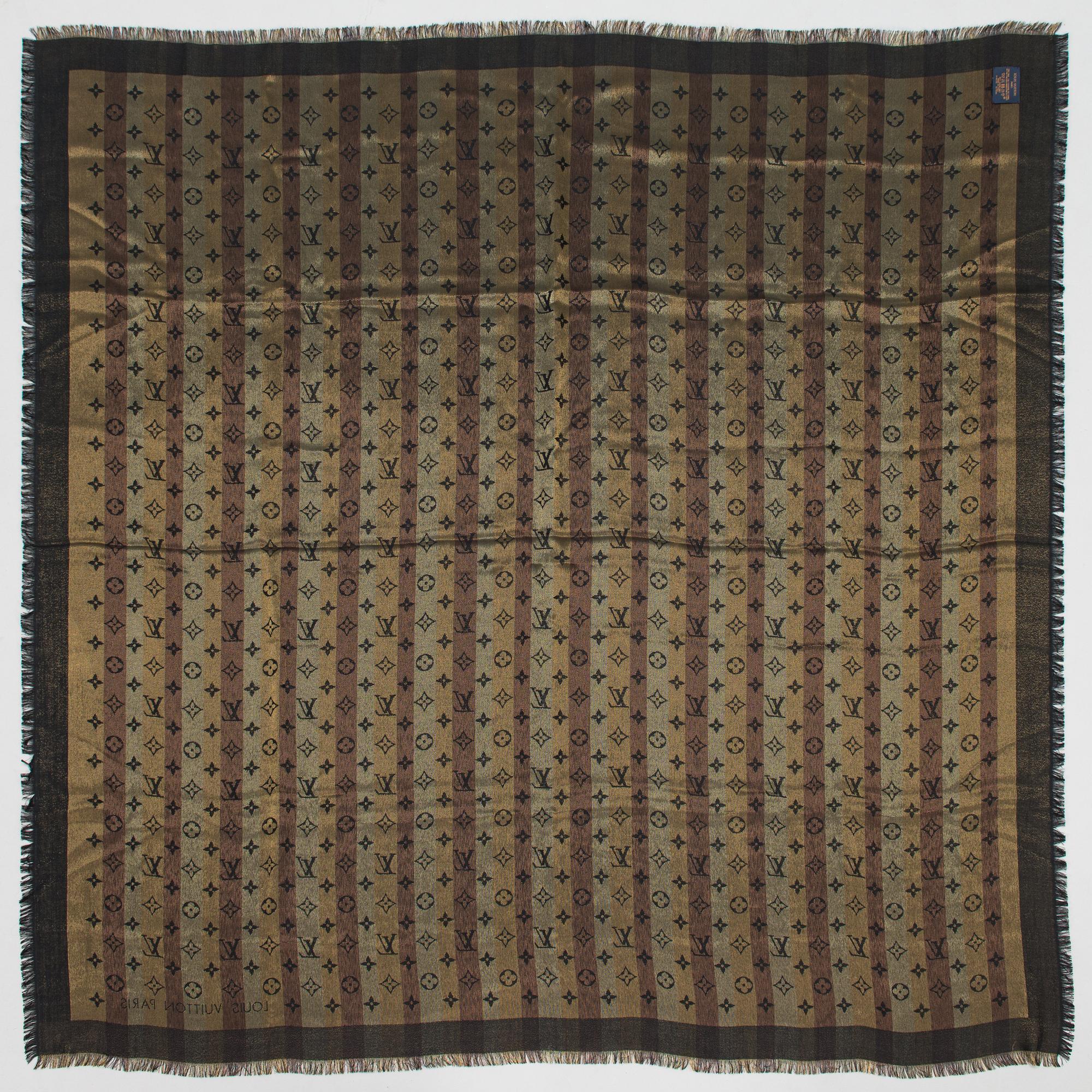 Louis Vuitton, 'So Shine Monogram Shawl'.