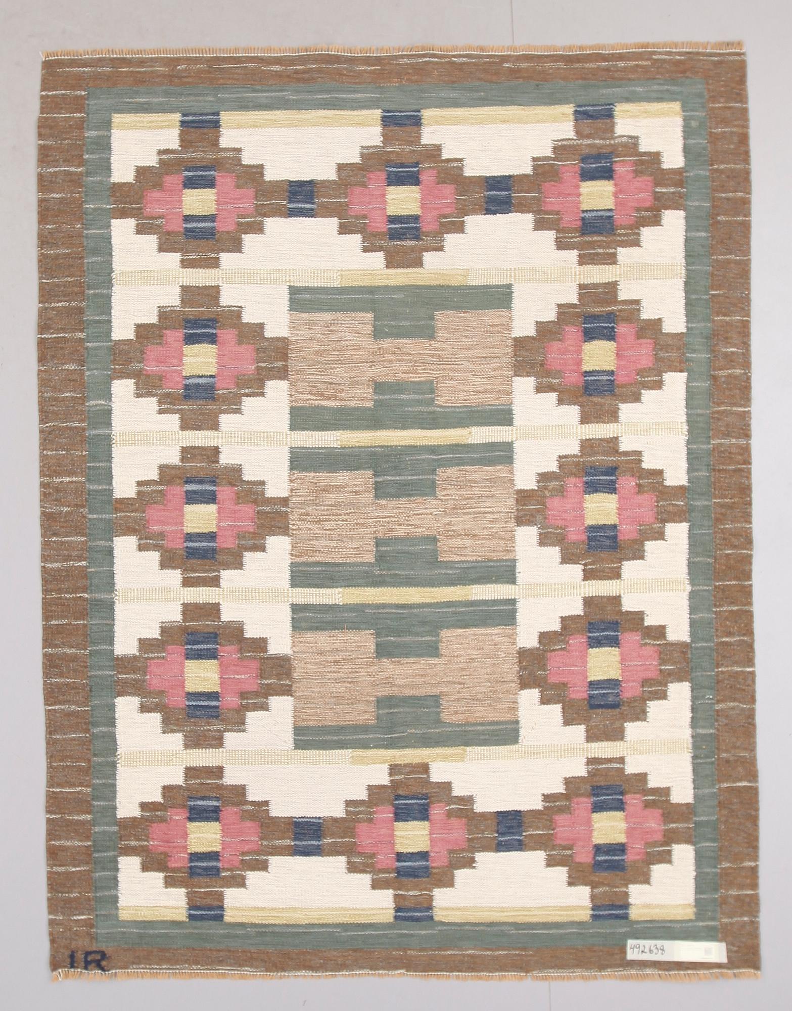 MATTA, rölakan, Ida Rydelius, signerad IR. Ca 183 x 240 cm.