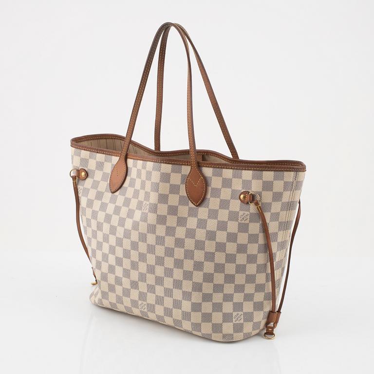 Louis Vuitton, A Damier azur "Neverfull MM" bag, 2013.