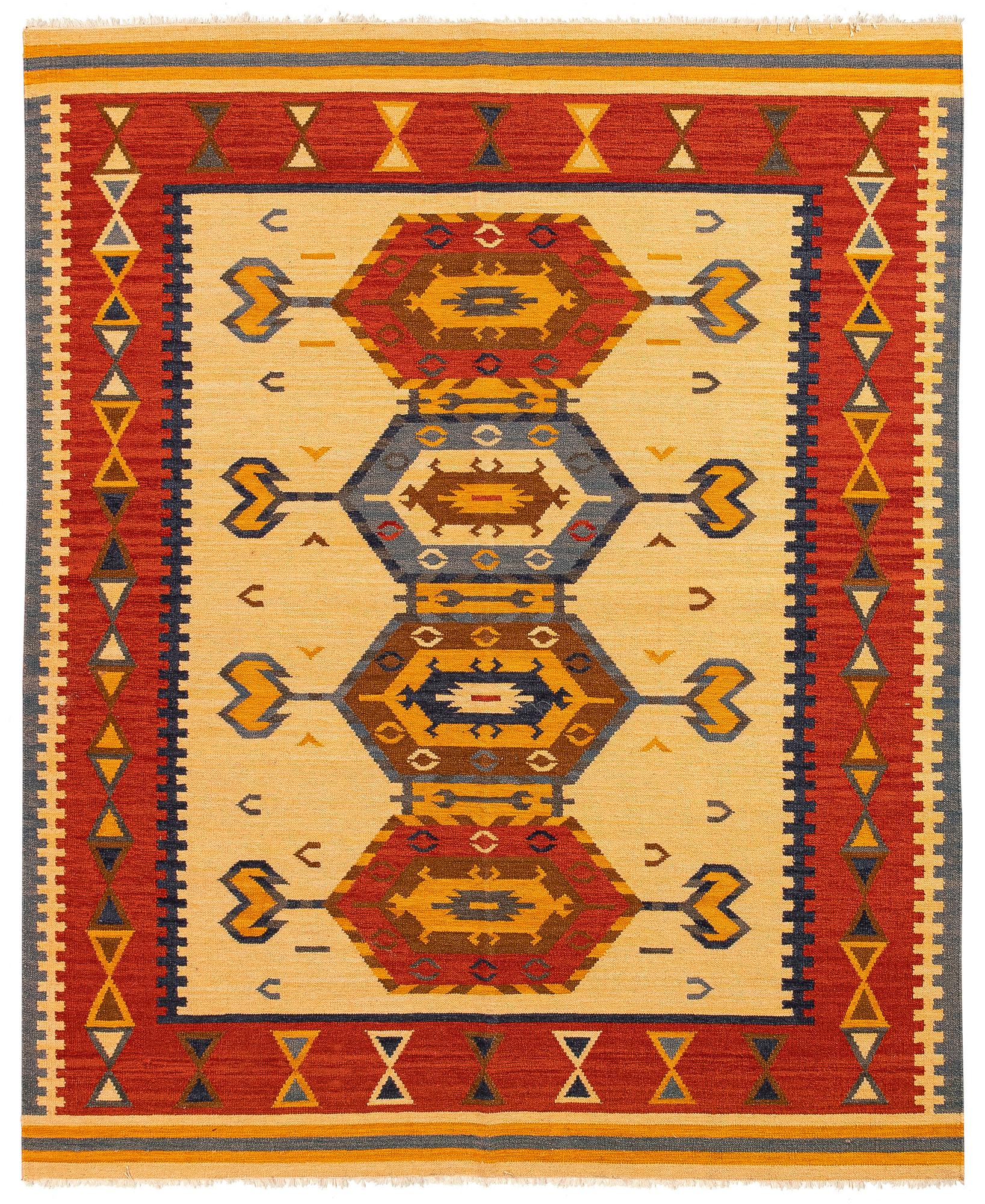 Rug, Kilim Afghan, ca 240 x 170 cm.