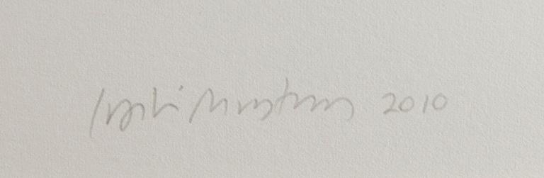 JYRKI MUSTONEN, serigrafi, signerad och daterad 2010, numrerad 47/100.