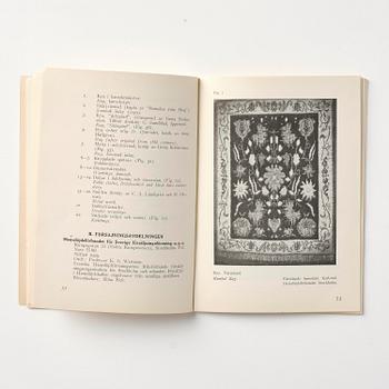 Stockholm Exhibition 1930, catalogue, brochures and souvenirs, six pieces.
