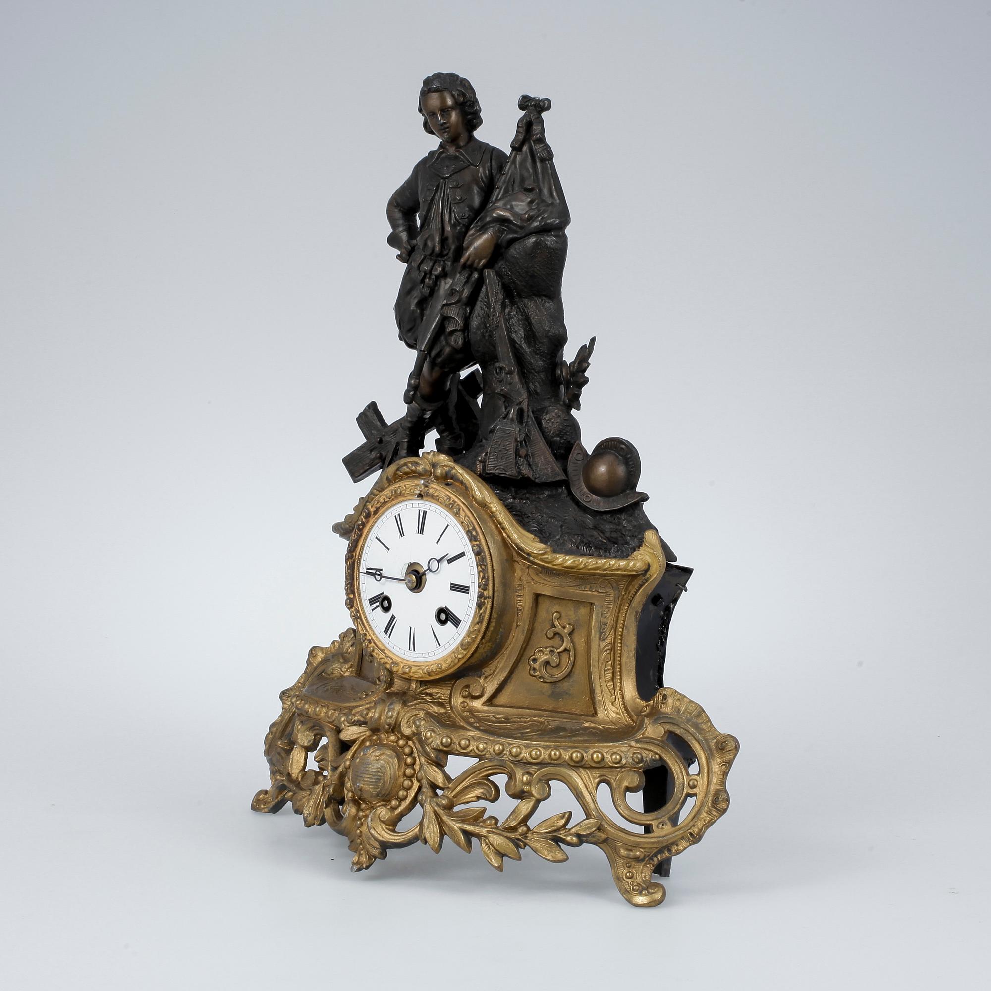 BORDSPENDYL, nyrokoko, 1800-talets andra hälft.