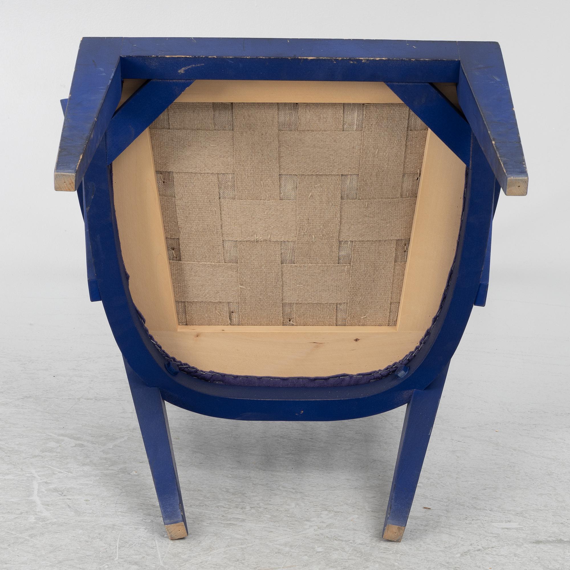 Nirvan Richter, a 'Länstolen' armchair, Norrgavel.